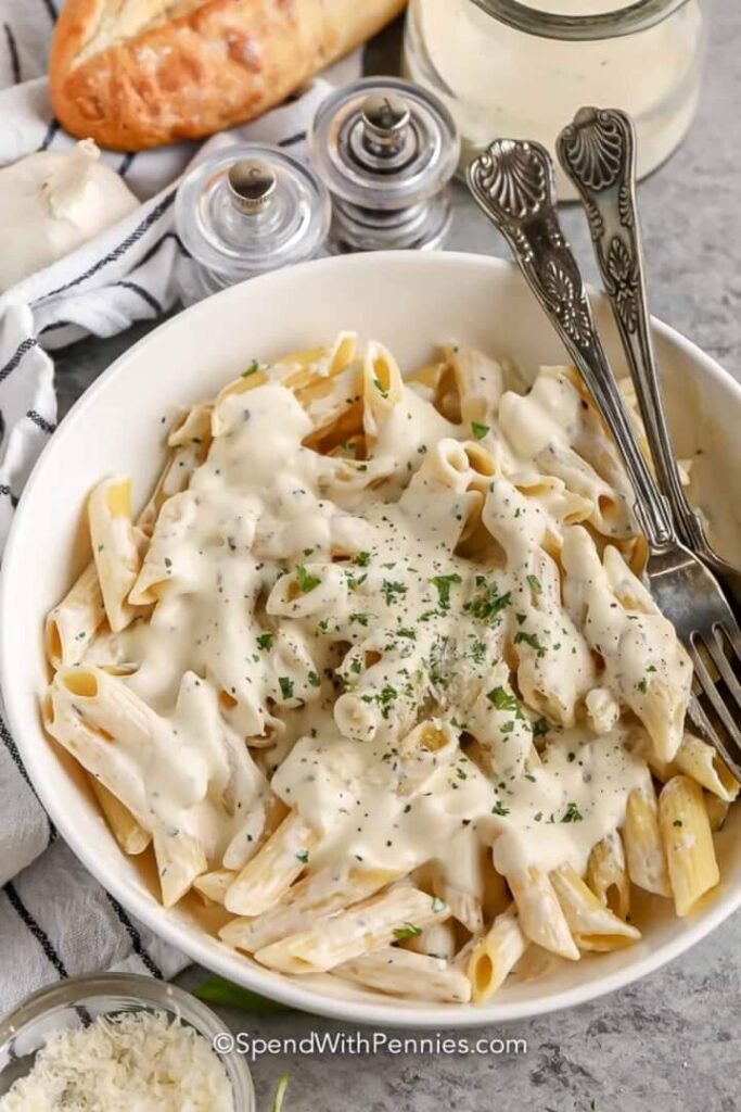 Cream cheese pasta sauce