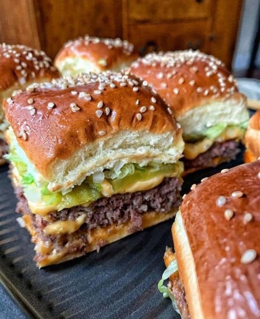 Big Mac Sliders & Not-So-Secret Sauce