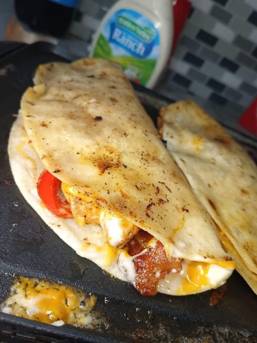 Chicken, Bacon and Ranch Quesadillas