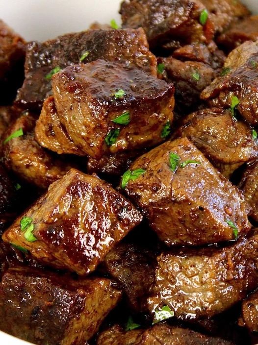 Steak Bites with Garlic Butter