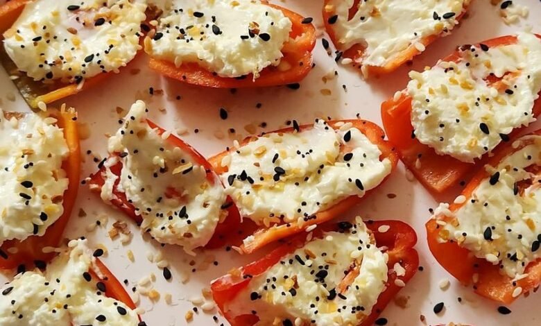 zero points Mini peppers with cheese