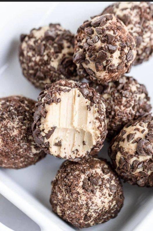 Three Ingredient No Bake Chocolate Peanut Butter Balls