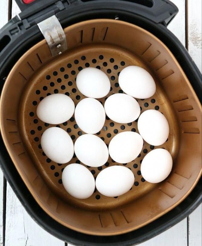 Air Fryer Hard-Boiled Eggs: