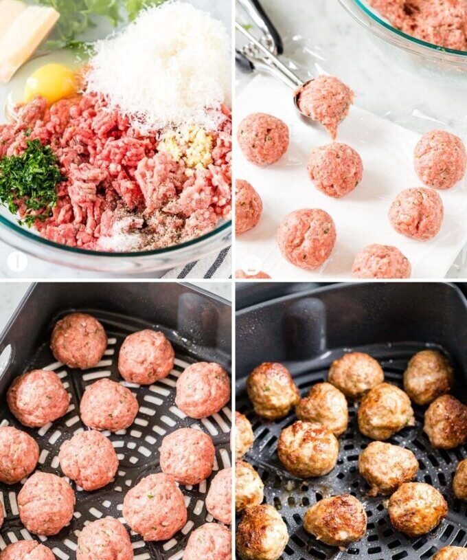 Air Fryer Meatballs