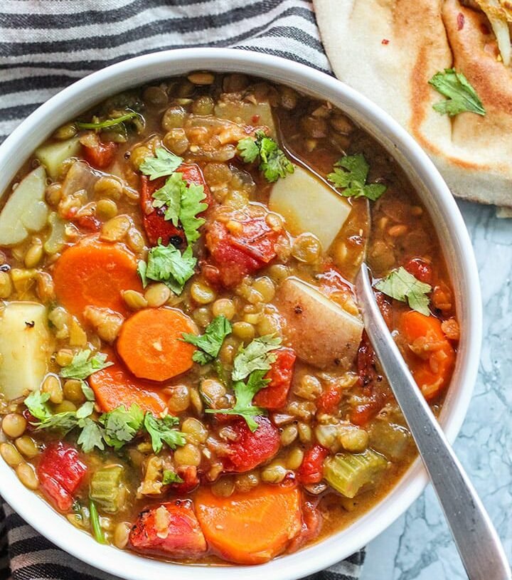 Latin-Style Lentil Soup: