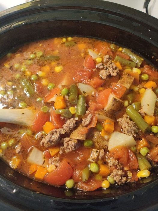 Vegetable Beef Soup Recipe: