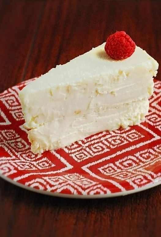 Weight Watchers Crustless Vanilla Cheesecake Recipe (0 Points!)