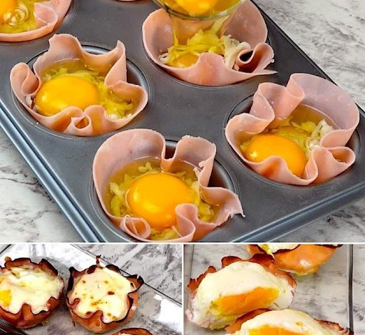 KETO HAM AND EGG CUPS