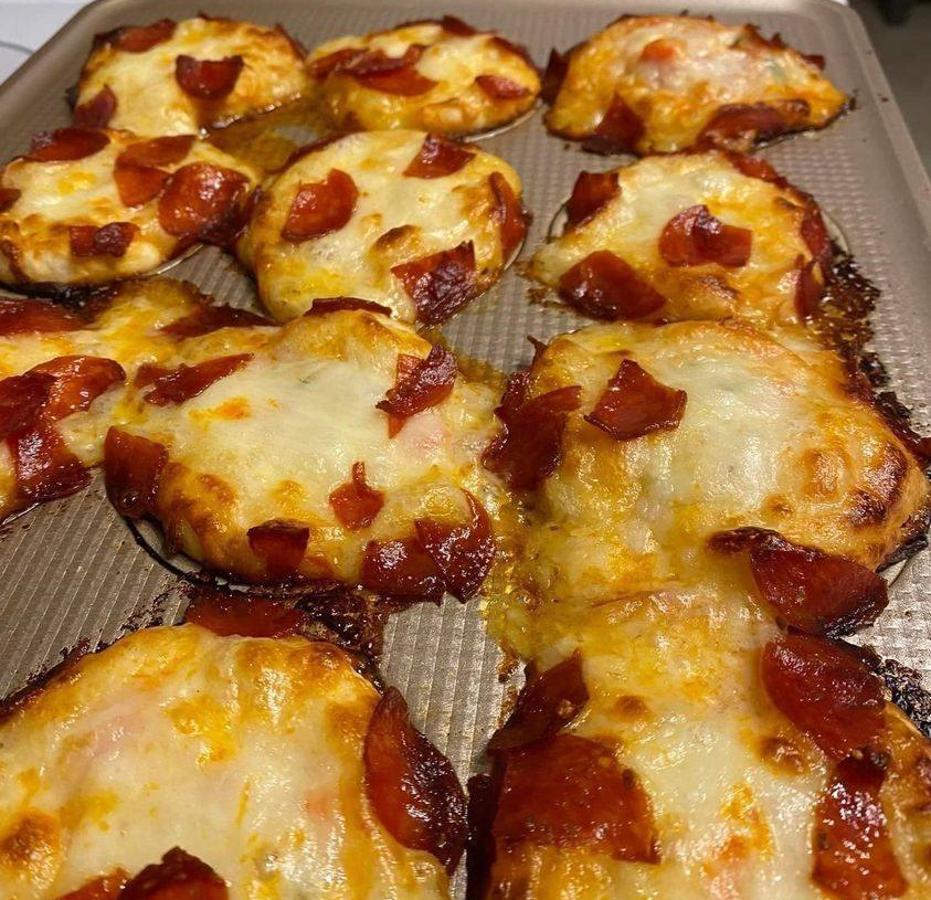 Pepperoni Pizza Mini Puffs