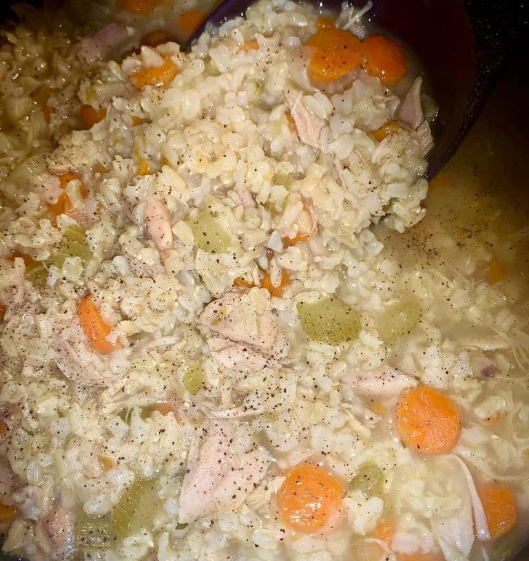 Weight Watchers Chicken and Rice Soup