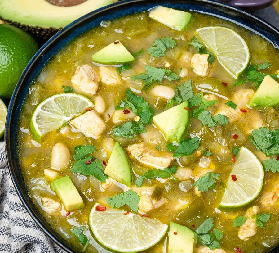 Green Chili Chicken Soup Recipe:
