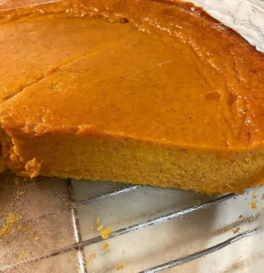 Zero Point Crustless Pumpkin Pie