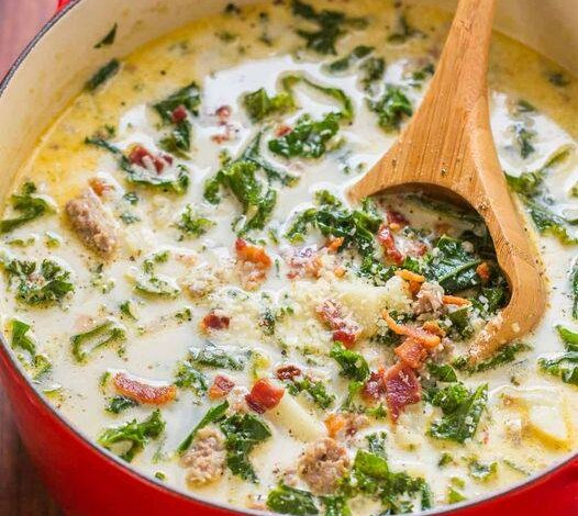 Keto Zuppa Toscana Soup – Plant Based and Veganism