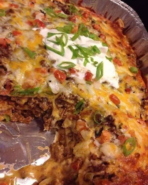 Mexican Keto taco Lasagna