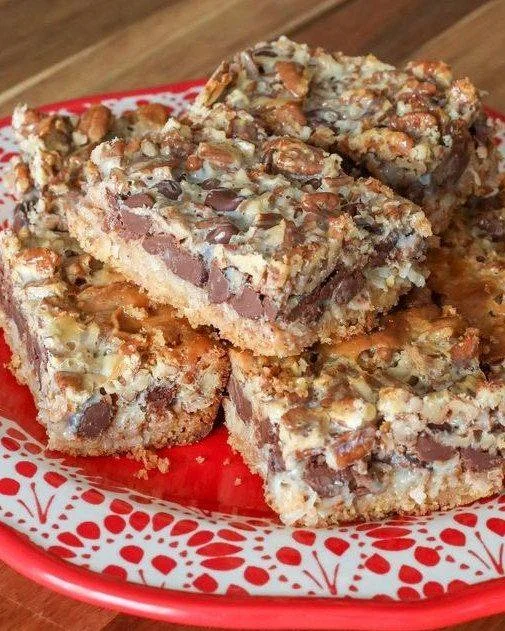 Weight watcher Magic Bars With Pecans