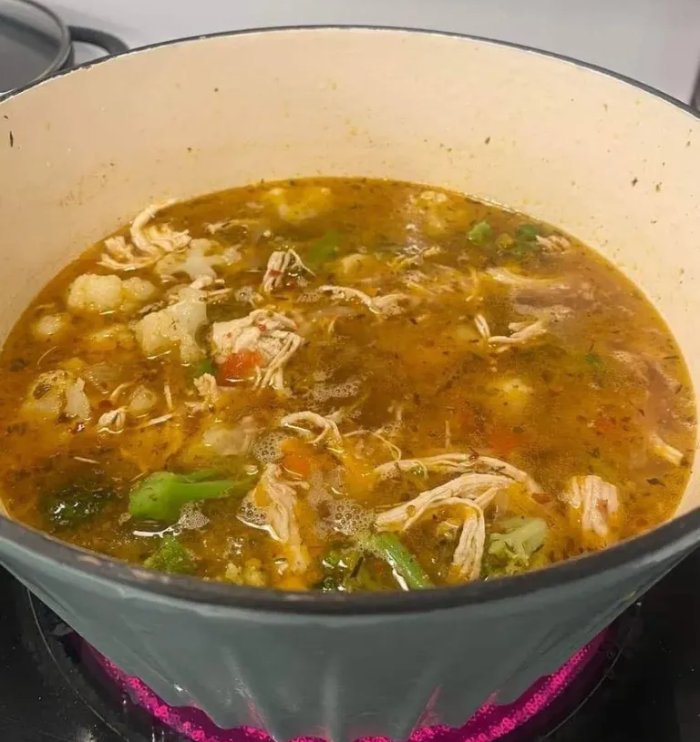Home Made Detox Southwest Chicken Soup