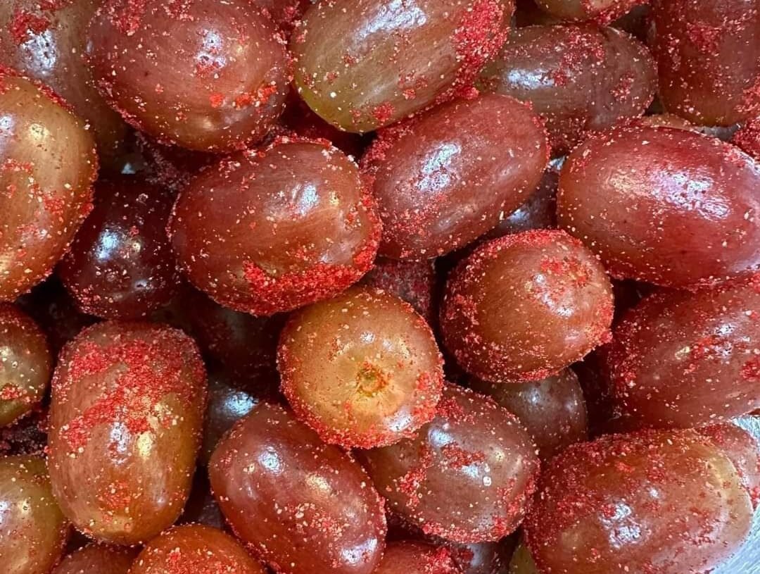 Jello grapes