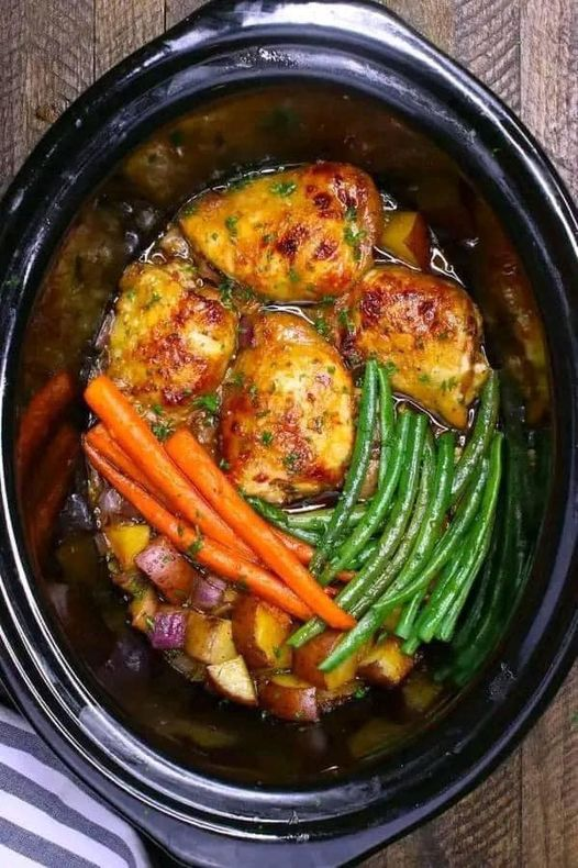 Crockpot Honey Garlic Chicken!