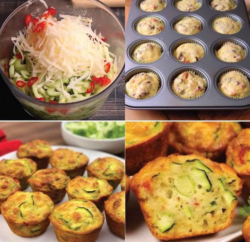 Keto Zucchini Muffins