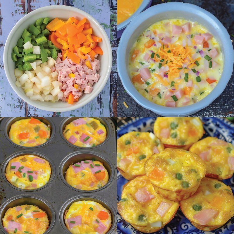 Keto Bacon and Egg Breakfast Muffins