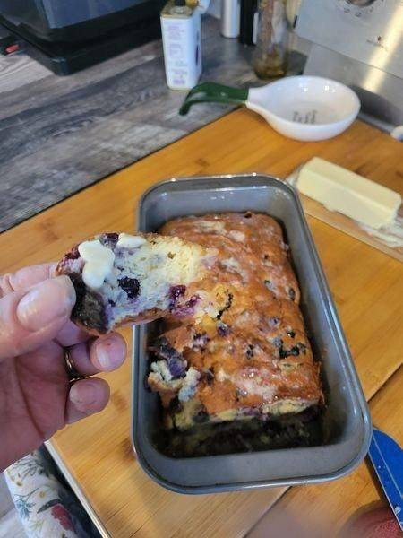 Vegan Blueberry Bread