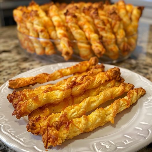 Keto Cheese Straws