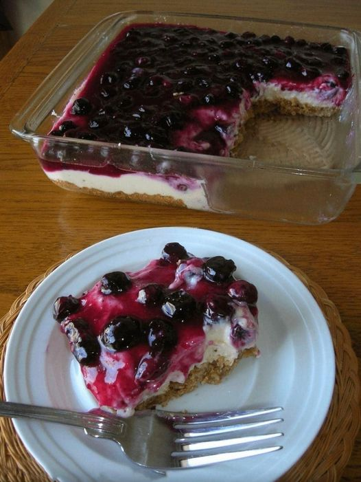 Fresh Blueberry Cheesecake