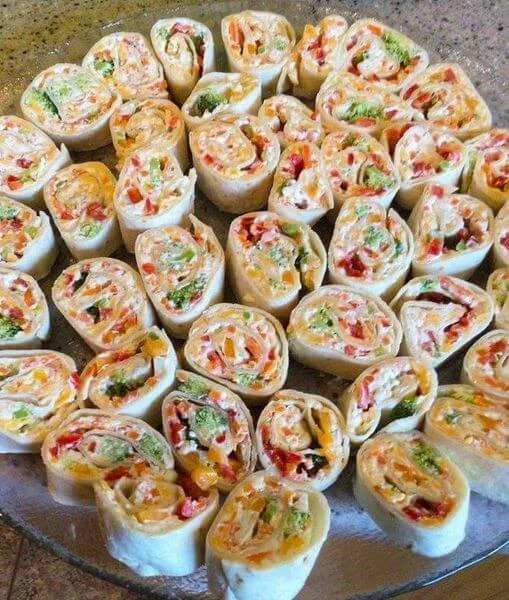 Weight Watcher Mexican Pinwheels