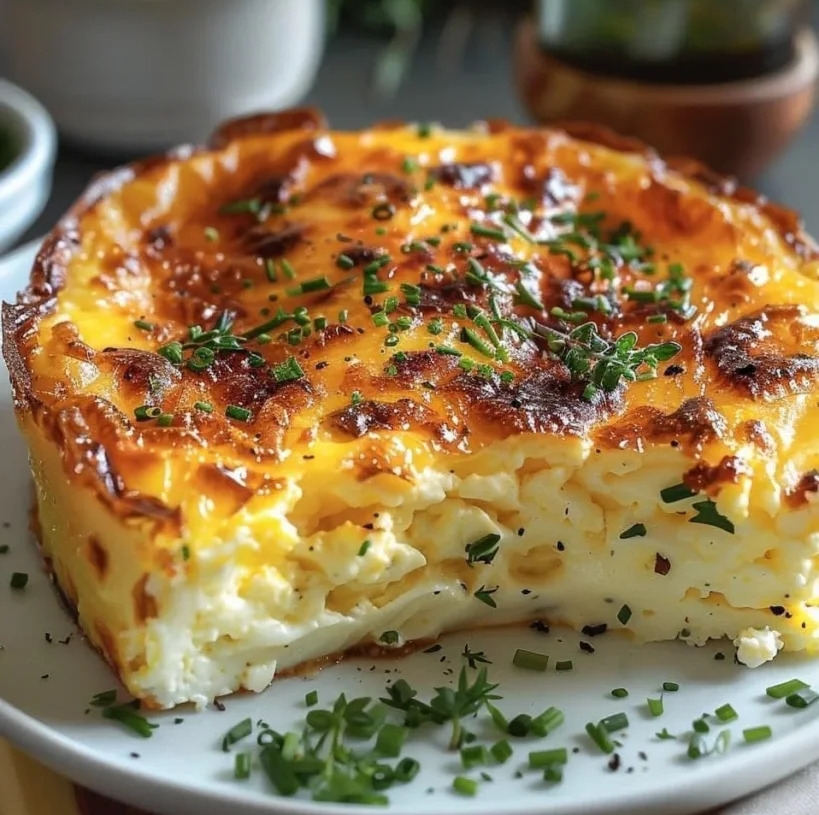 Baked Cottage Cheese Eggs