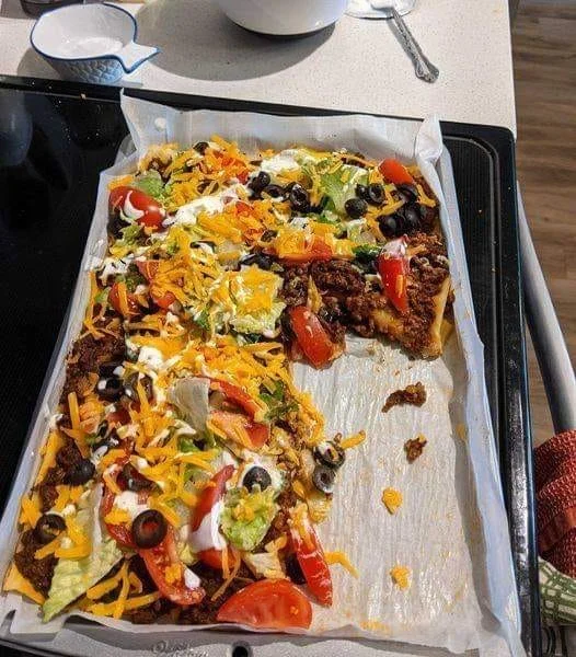 Home-made Sheet Pan Taco Bake