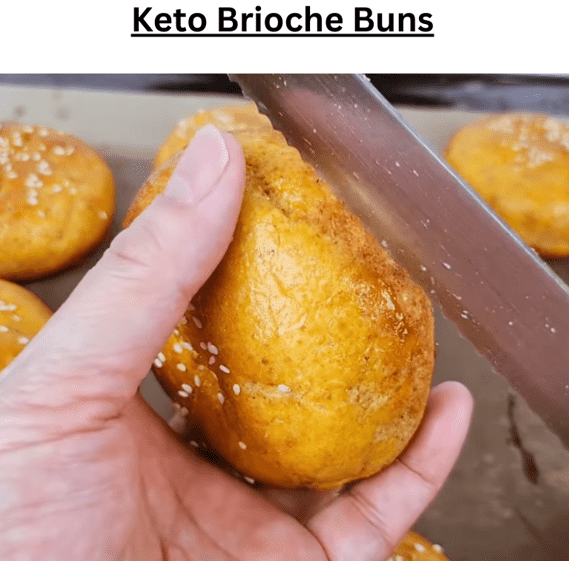 Keto Brioche Buns