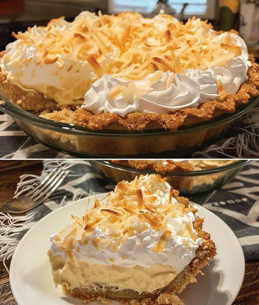 Keto Coconut Cream Pie