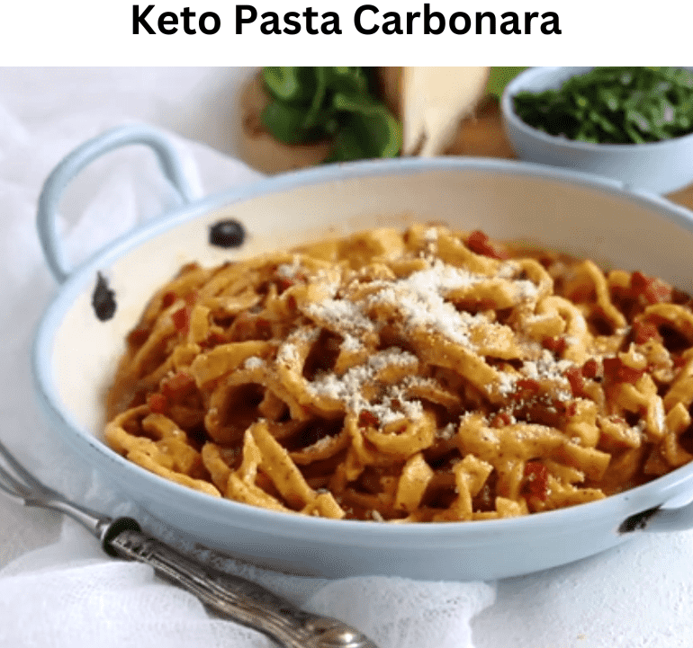 Keto Pasta Carbonara