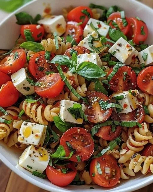 Best Caprese Pasta Salad