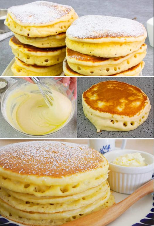 Pancakes Fluffy and Delicious