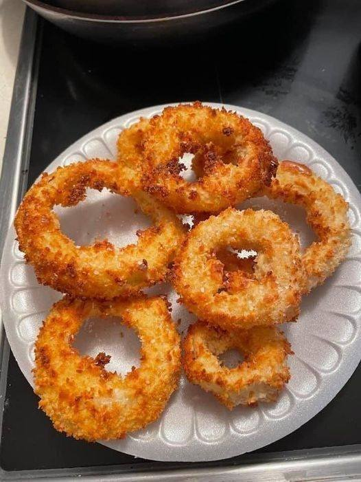 Keto Fried Onion Rings