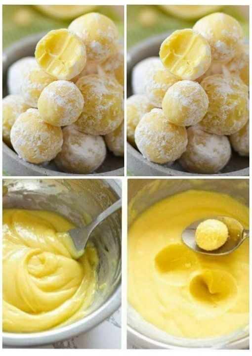 Keto Lemon truffles