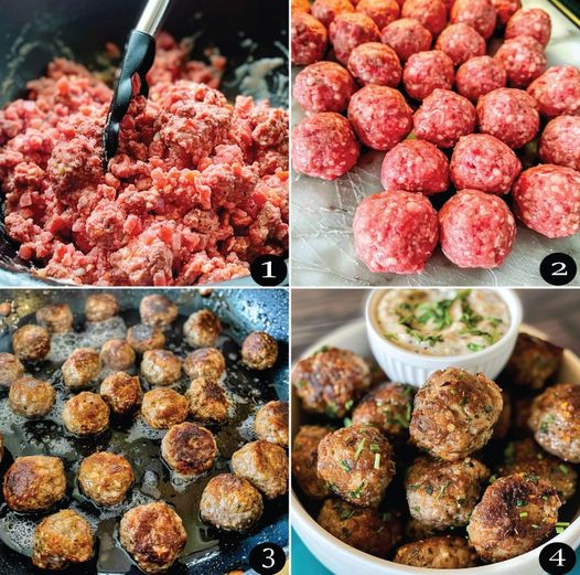 Keto Ranch Meatballs