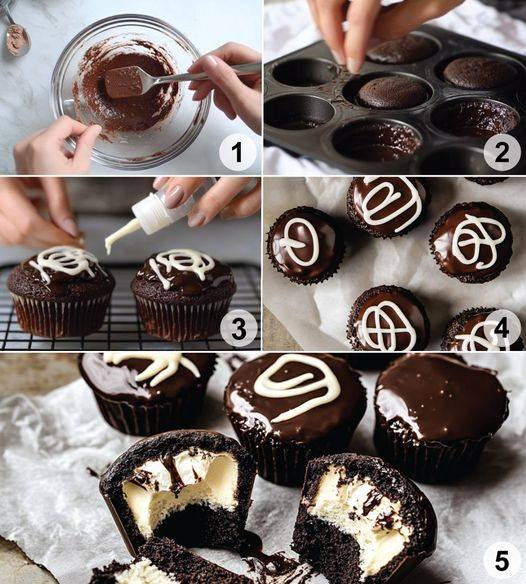 Keto Hostess Cupcakes