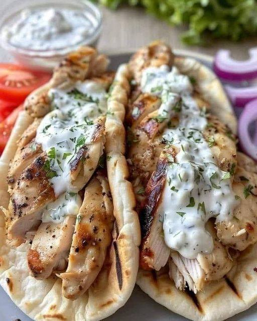 keto Greek Chicken Gyros