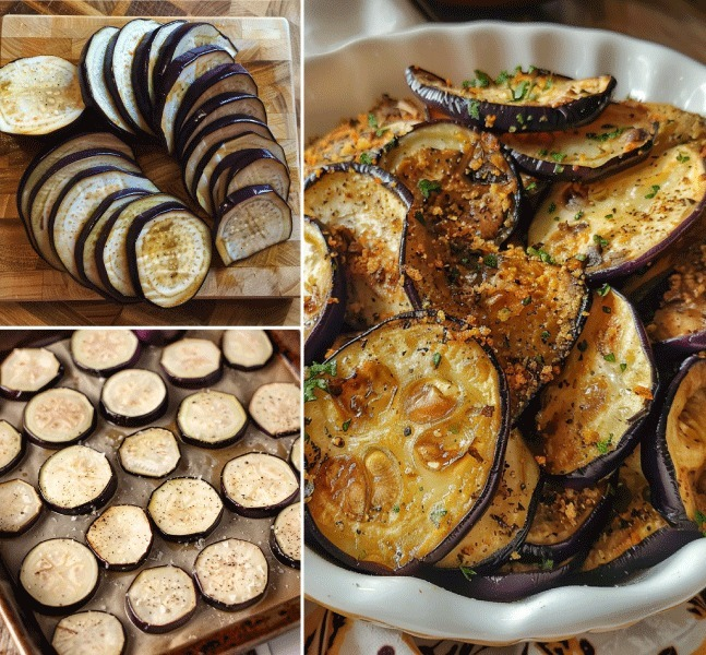 Keto Roasted Eggplant Chips