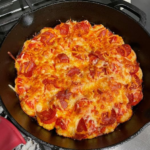 Pepperoni pizza bubble-up