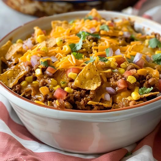 Frito Pie recipe with lower points